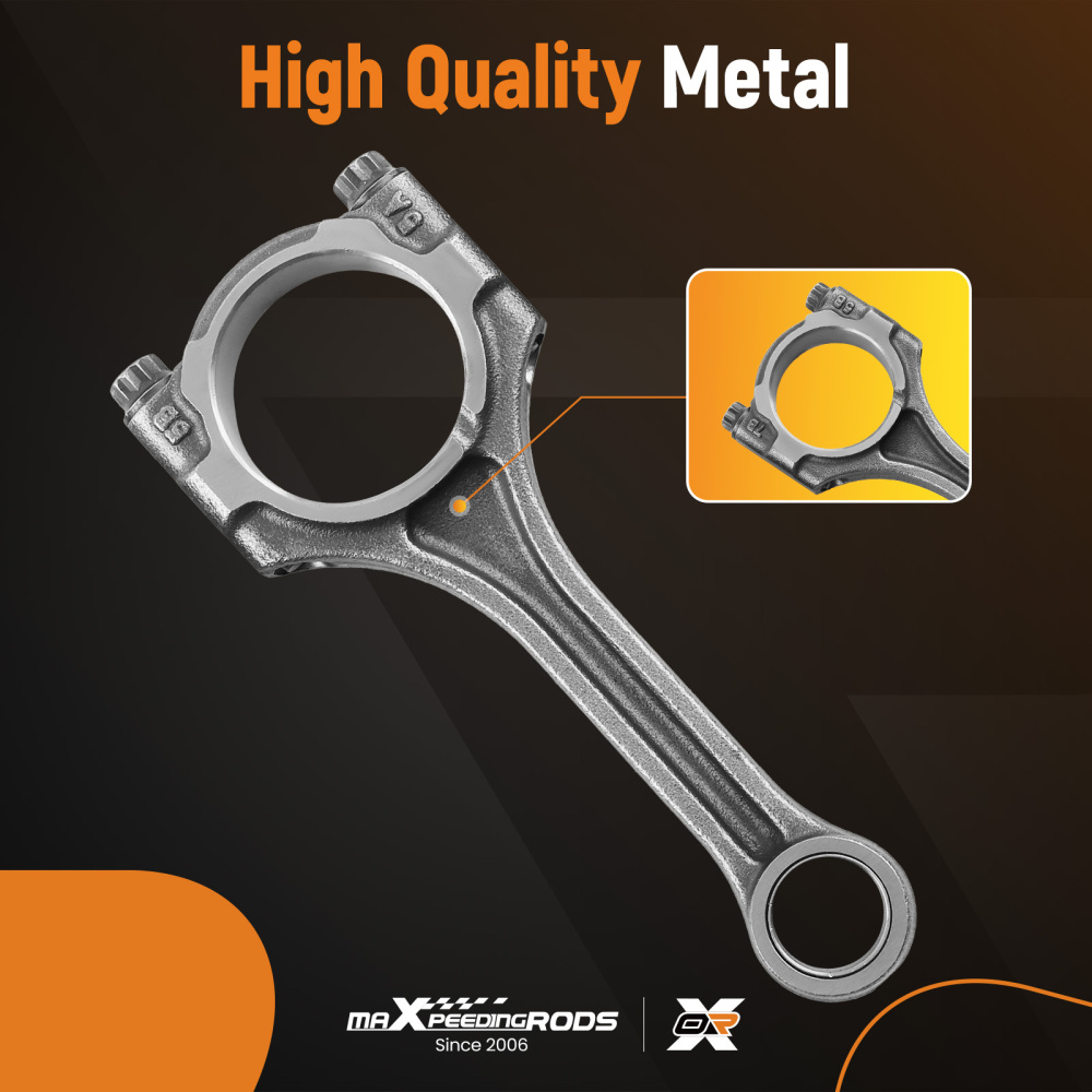 G4FJ 1.6L Turbo Engine Overhaul Rebuild Kit - Crankshaft / Rods compatible for Hyundai KIA