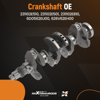 G4NH 2.0L Engine Piston Gasket Rebuild Kit w/ CrankshaftRods compatible for Hyundai Kia