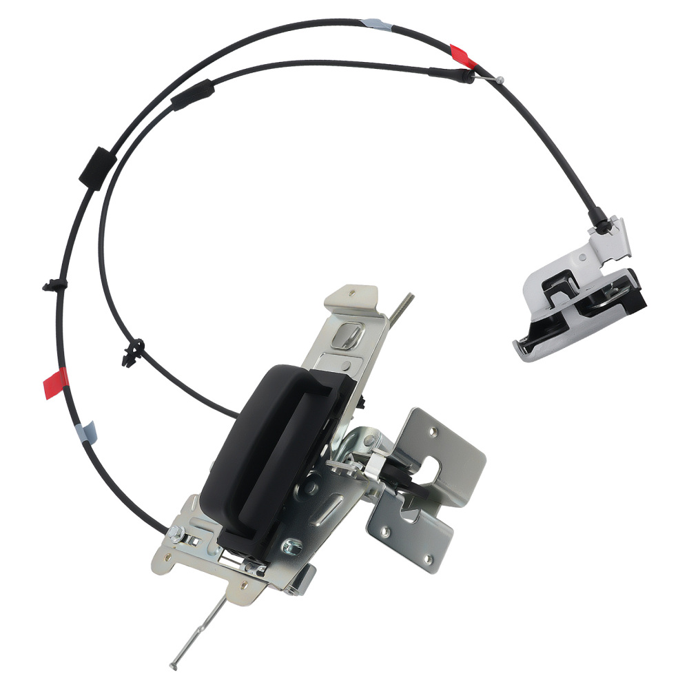 New Right Sliding Door Latch Assembly W/Handle for 1992-2019 compatible for Ford E150 E250 E350