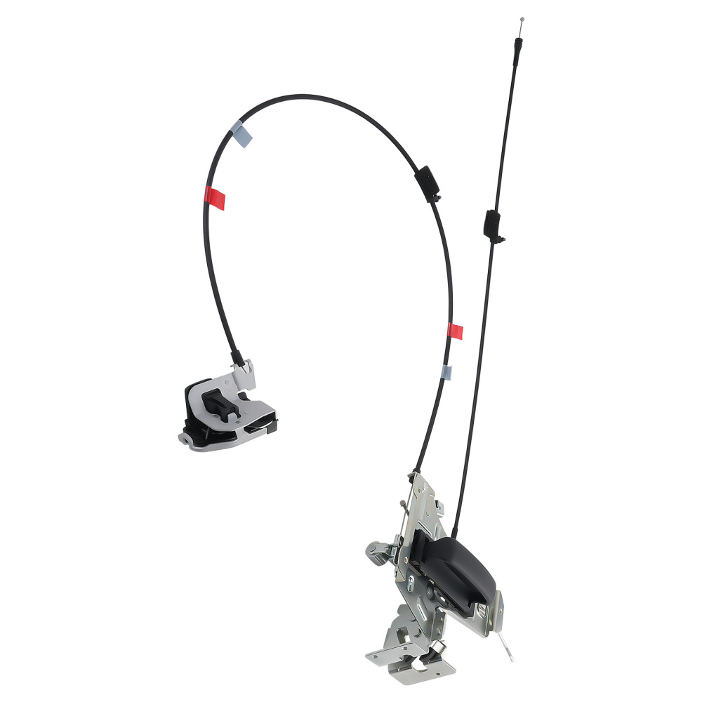 New Right Sliding Door Latch Assembly W/Handle for 1992-2019 compatible for Ford E150 E250 E350