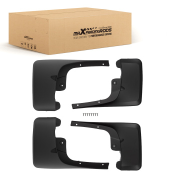 4-Piece Mud Flaps Guard Protection Kit compatible for Toyota 4Runner 2010-2023 PT76989110