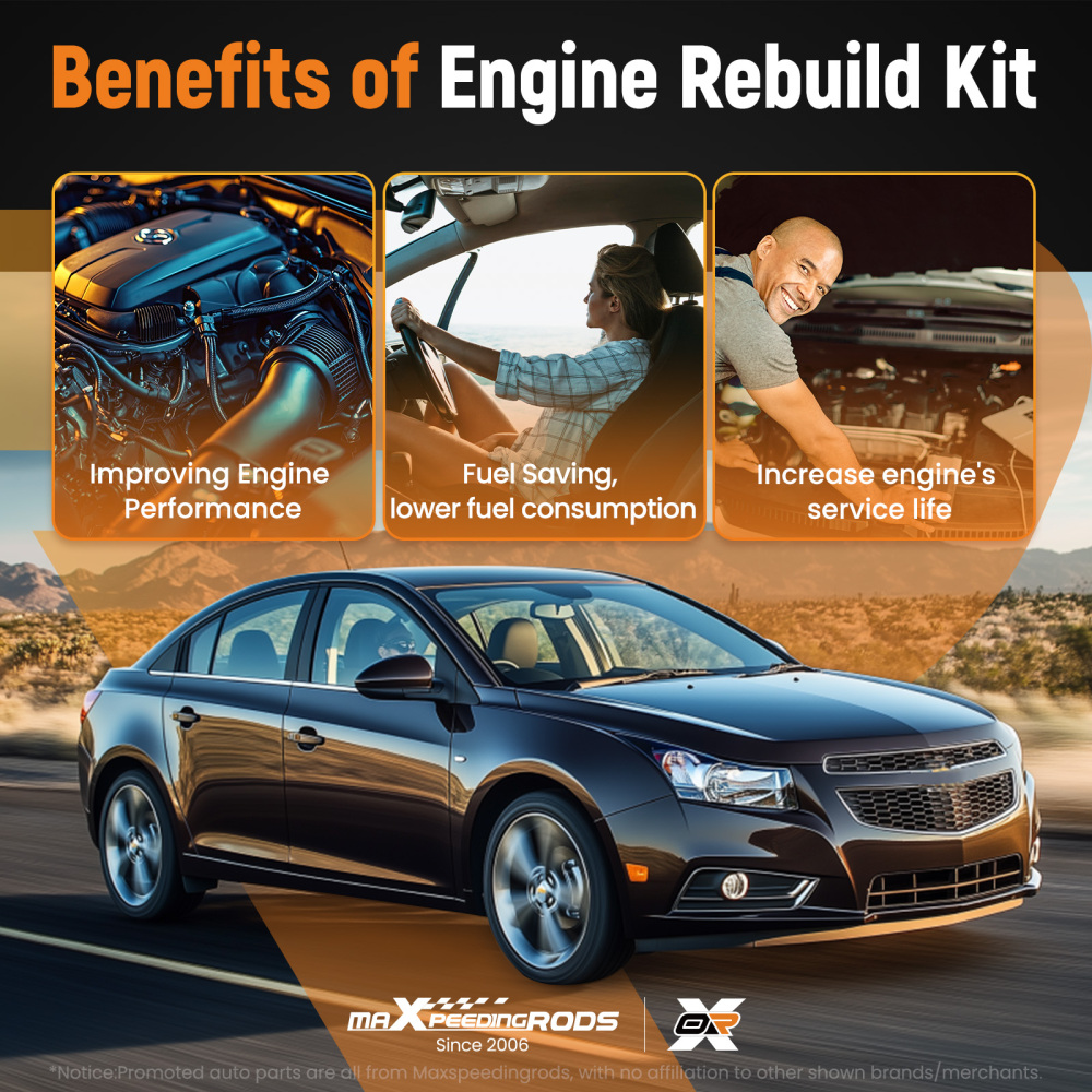 Head washer bolt set is compatible for Chevrolet Cruze Sonic 2012-2017 ES7246