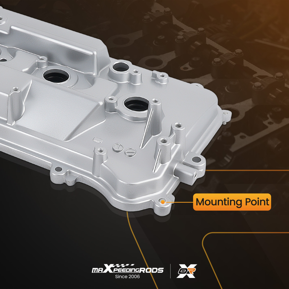 Aluminum Valve Cover compatible for Toyota 2006-2012 compatible for RAV4 and 2007-2017 compatible for Camry