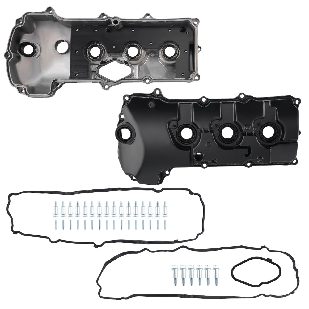 2x Engine Valve Cover compatible for Ford Explorer Taurus 2014-19 Flex 3.5L FG1Z-6582-E