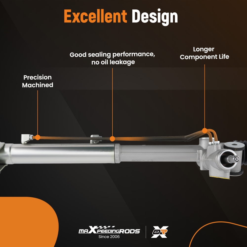 Electronic Power Steering RackPinion Outer Tie Rods compatible for Malibu Aura G6 04-12