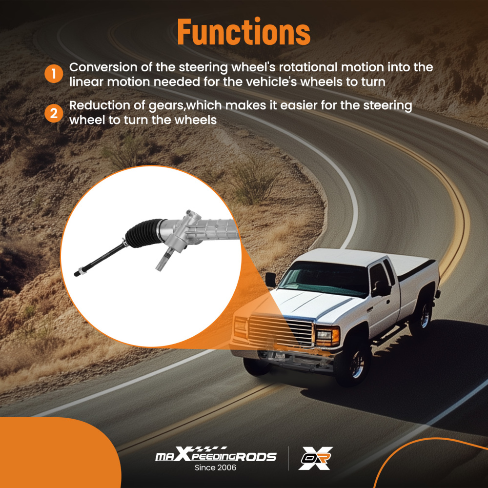 Electronic Power Steering RackPinion Outer Tie Rods compatible for Malibu Aura G6 04-12