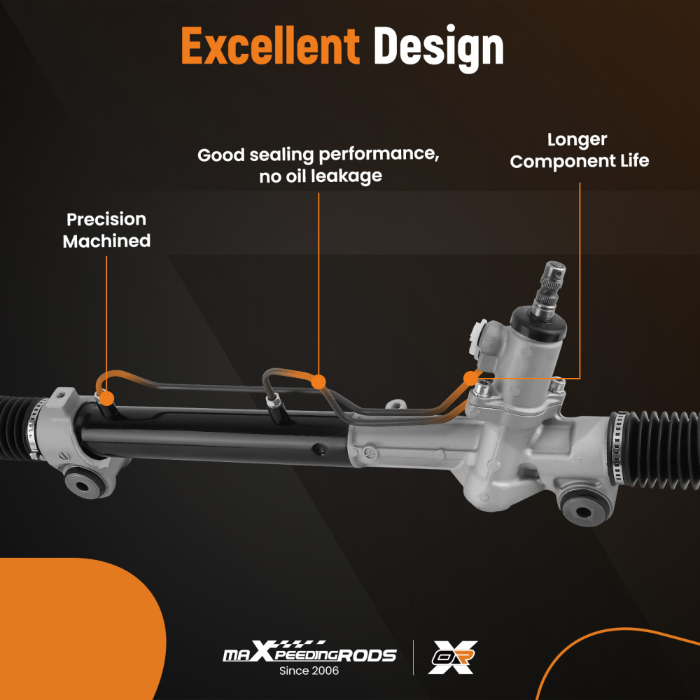 Power Steering Rack and Pinion + Tie Rods compatible for Lexus ES300 compatible for Toyota Avalon compatible for Camry