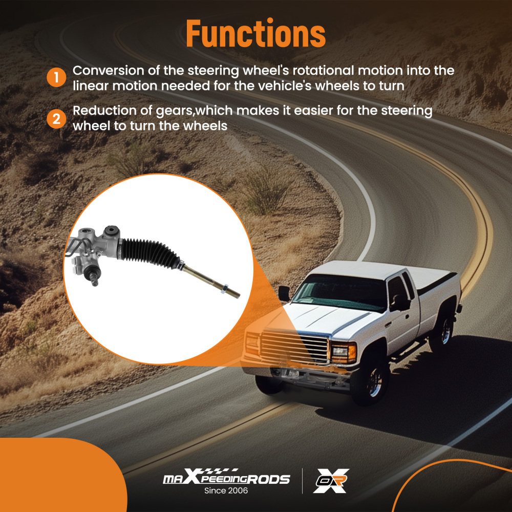 Power Steering Rack and Pinion + Tie Rods compatible for Lexus ES300 compatible for Toyota Avalon compatible for Camry