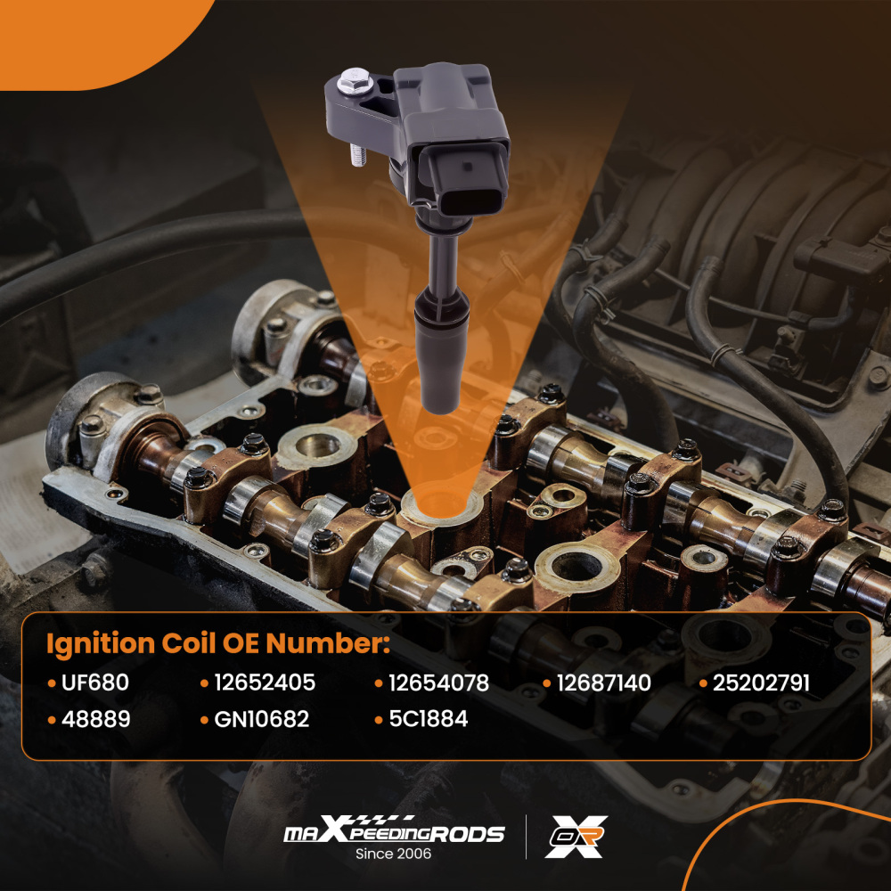 4x Ignition Coil compatible for Buick Regal Chevy Malibu GMC Acadia Cadillac 2.0L 2.5L I4