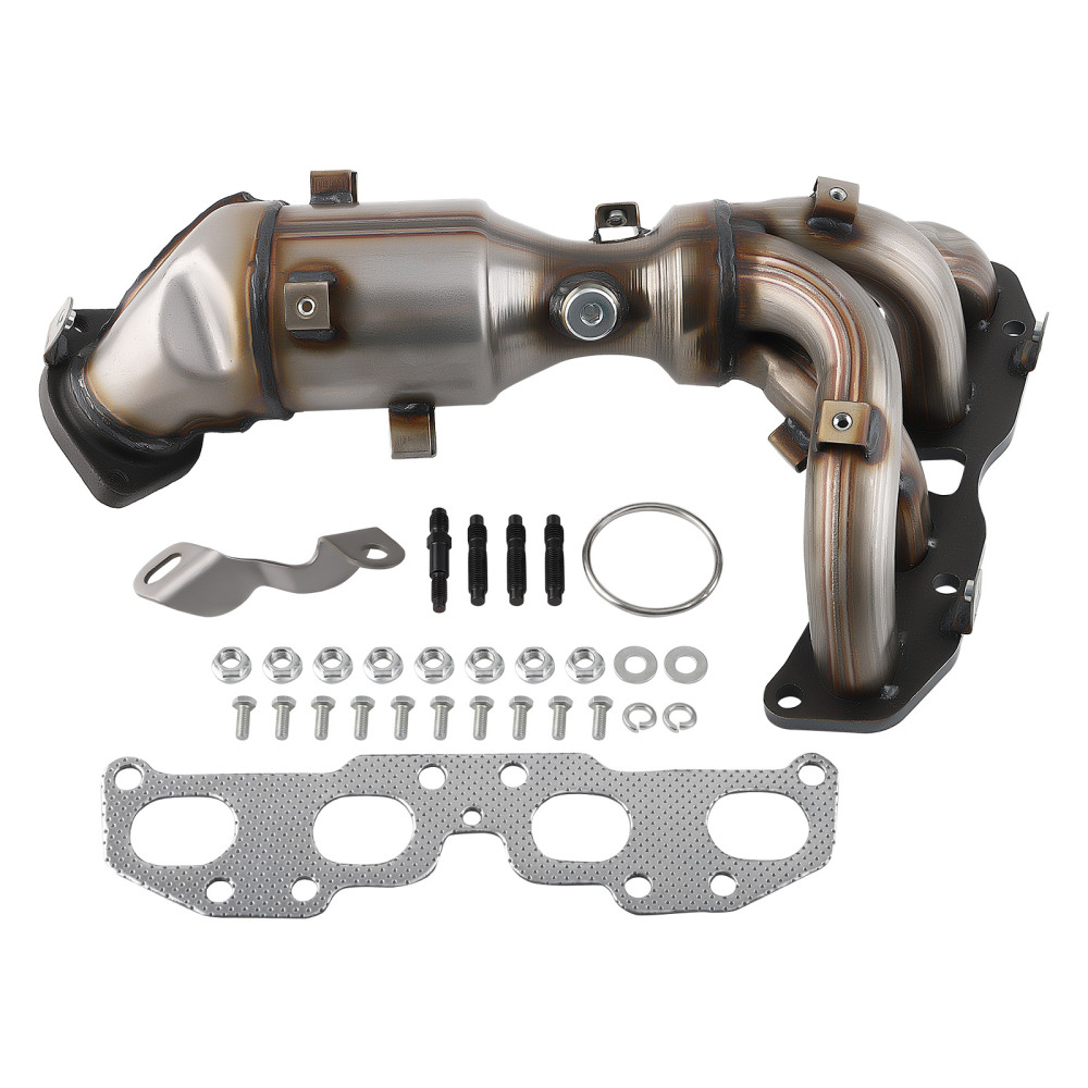 Exhaust Manifold w/ Catalytic Converter compatible for Nissan Altima Sedan QR25DE I4 07-13