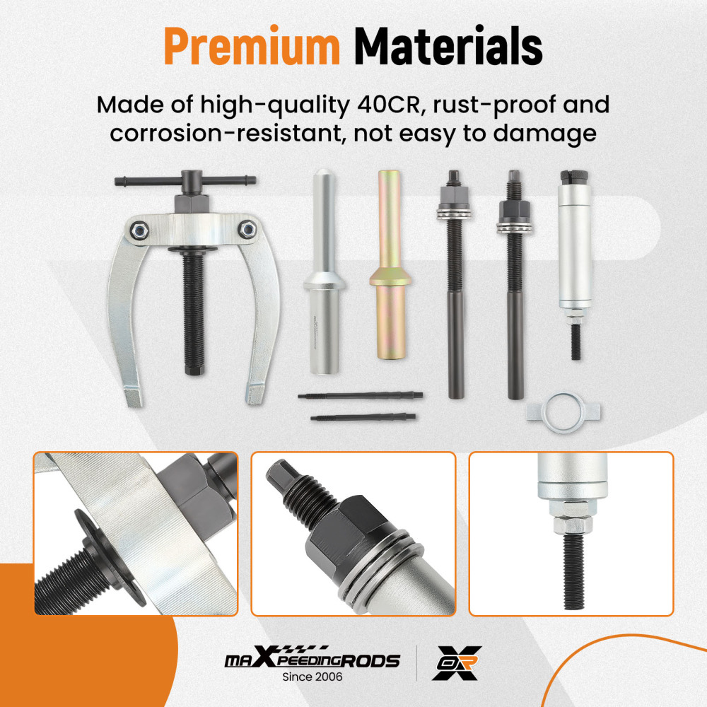 Injector Sleeve Tube Remover Installer Tool compatible for Volvo Mack D11/13/16 MP7 MP8