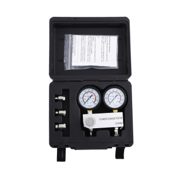 Engine Compression Leakage Leakdown Detector Cylinder Leak Tester Tool Kit Set