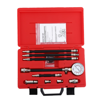 Engine Cylinder Compression Gauge Tester Kit Gas Engine Diagnostic Testing Tool
