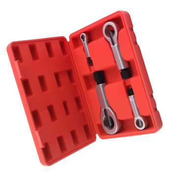 40CR Steel Nut Splitter Set 9-27mm Rusted Nut Removal Tool Kit with Storage compatible for Case