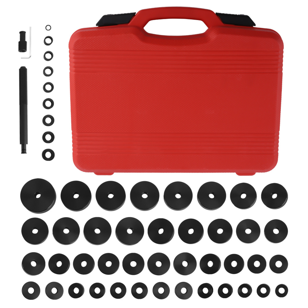 52pcs Bushing Seal Driver Bush Bearing Press Tool Kit Set Race Remover Pulle