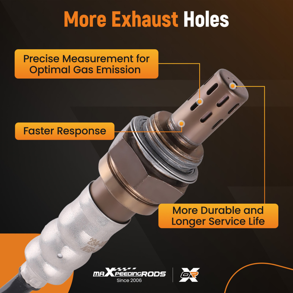 2PC UpDownstream Oxygen Sensor compatible for Mini Cooper 1.6L 2011-2015 234-5136 234-4488