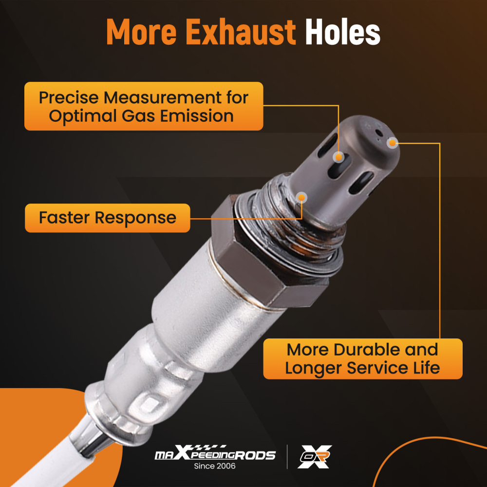 Set of 2 O2 Sensors Up+Down compatible for Nissan Altima Base/S 2.5L L4 2007 22693-ET000