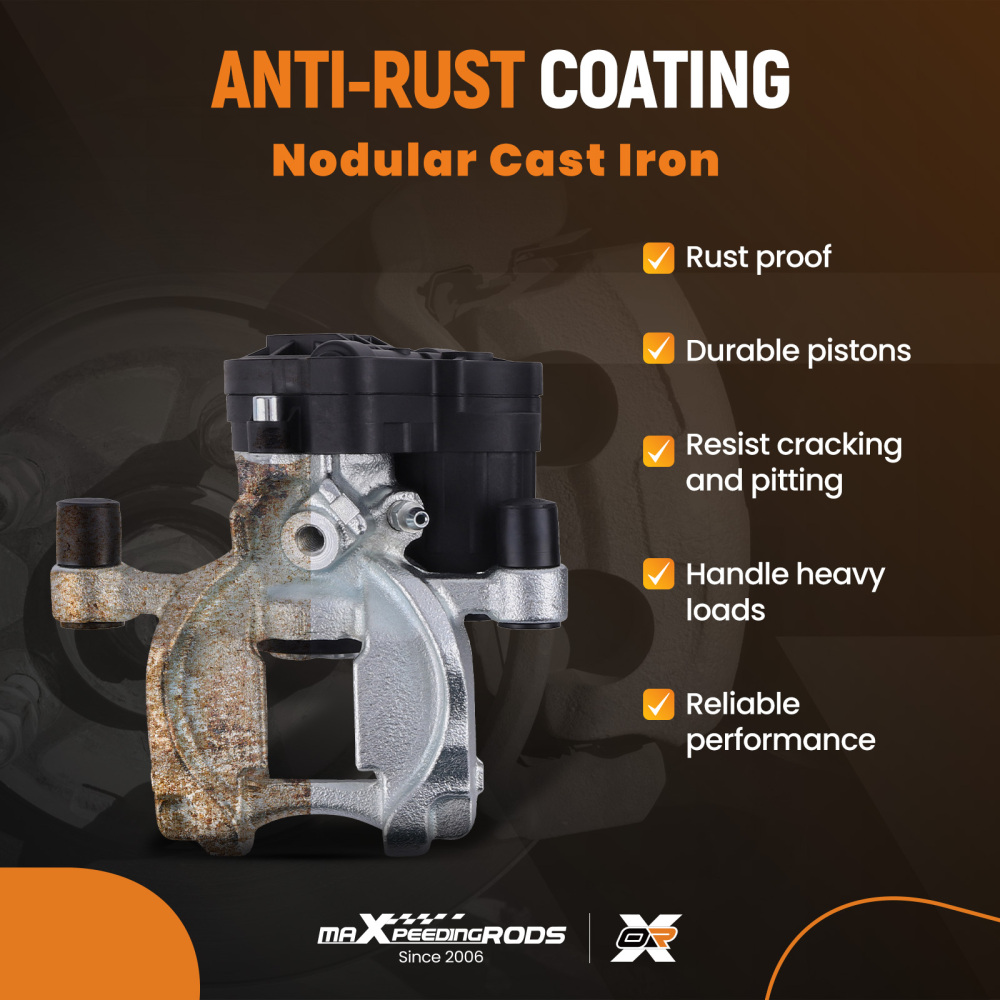 Pinza Freno Posteriore Sinistra+Destra compatibile per AUDI A3 8V7 8VF 16-2020 Q2 TT compatibile per VW GOLF