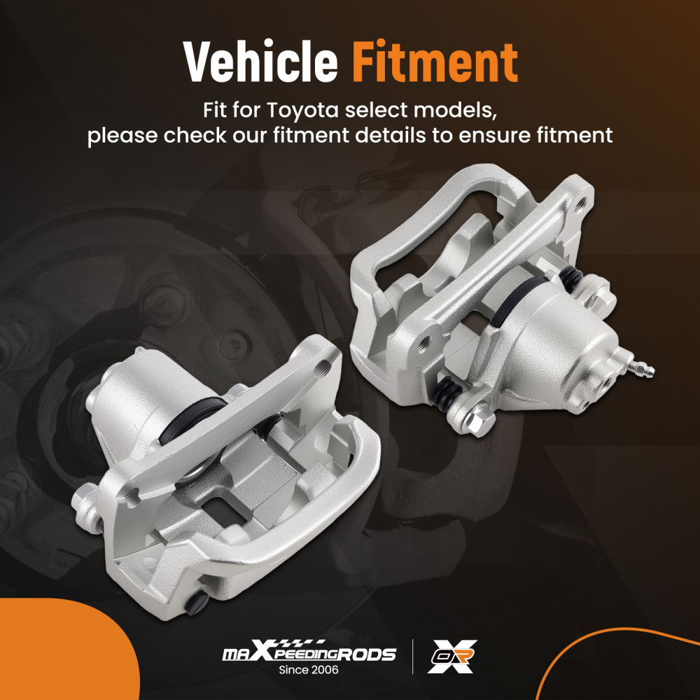 Rear Disc Brake Caliper compatible for Toyota Tundra 2007-17 compatible for Sequoia 08-17 19B3277 19B3276