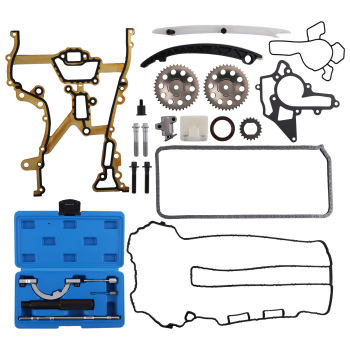KIT CATENE DI CONTROLLO + STRUMENTO DI REGOLAZIONE compatibile per OPEL CORSA C D ASTRA G H