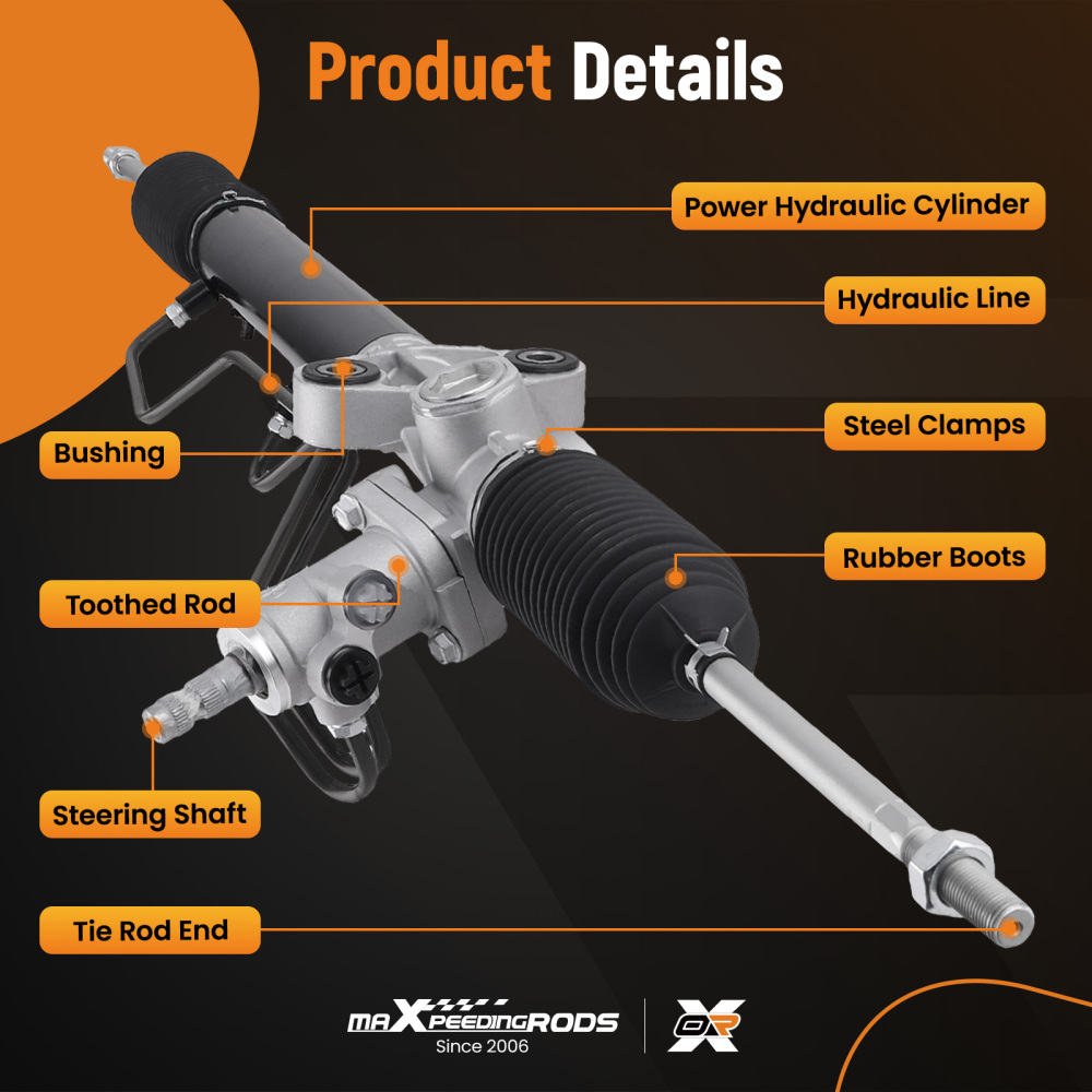 Power Steering Rack Fit For Mitsubishi Delica L400 RHD 1994 onwards MB951487