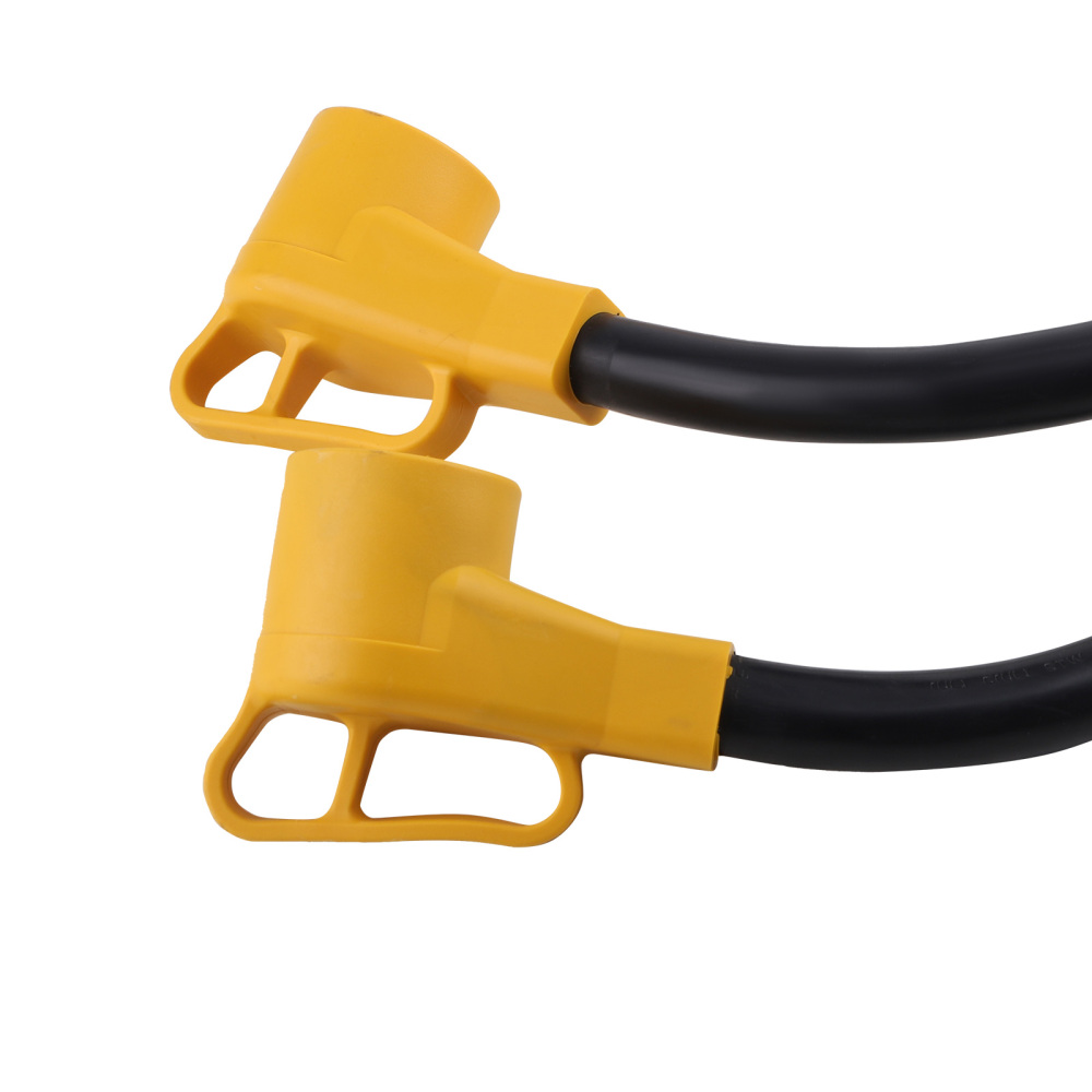 10-50P Male to NEMA 2*10-50R Female Power Cord Adapter For EV compatible for Charger 3 Feet