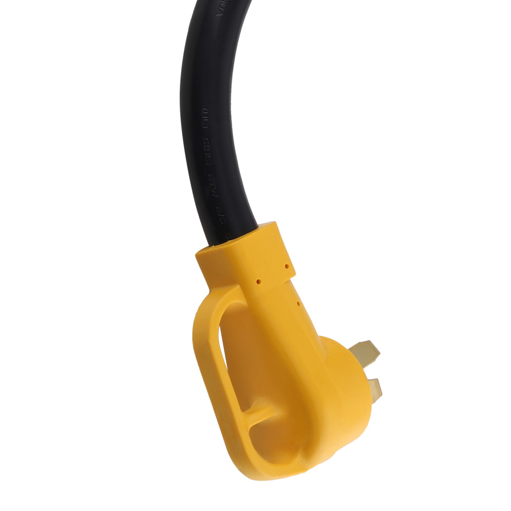 10-50P Male to NEMA 2*10-50R Female Power Cord Adapter For EV compatible for Charger 3 Feet