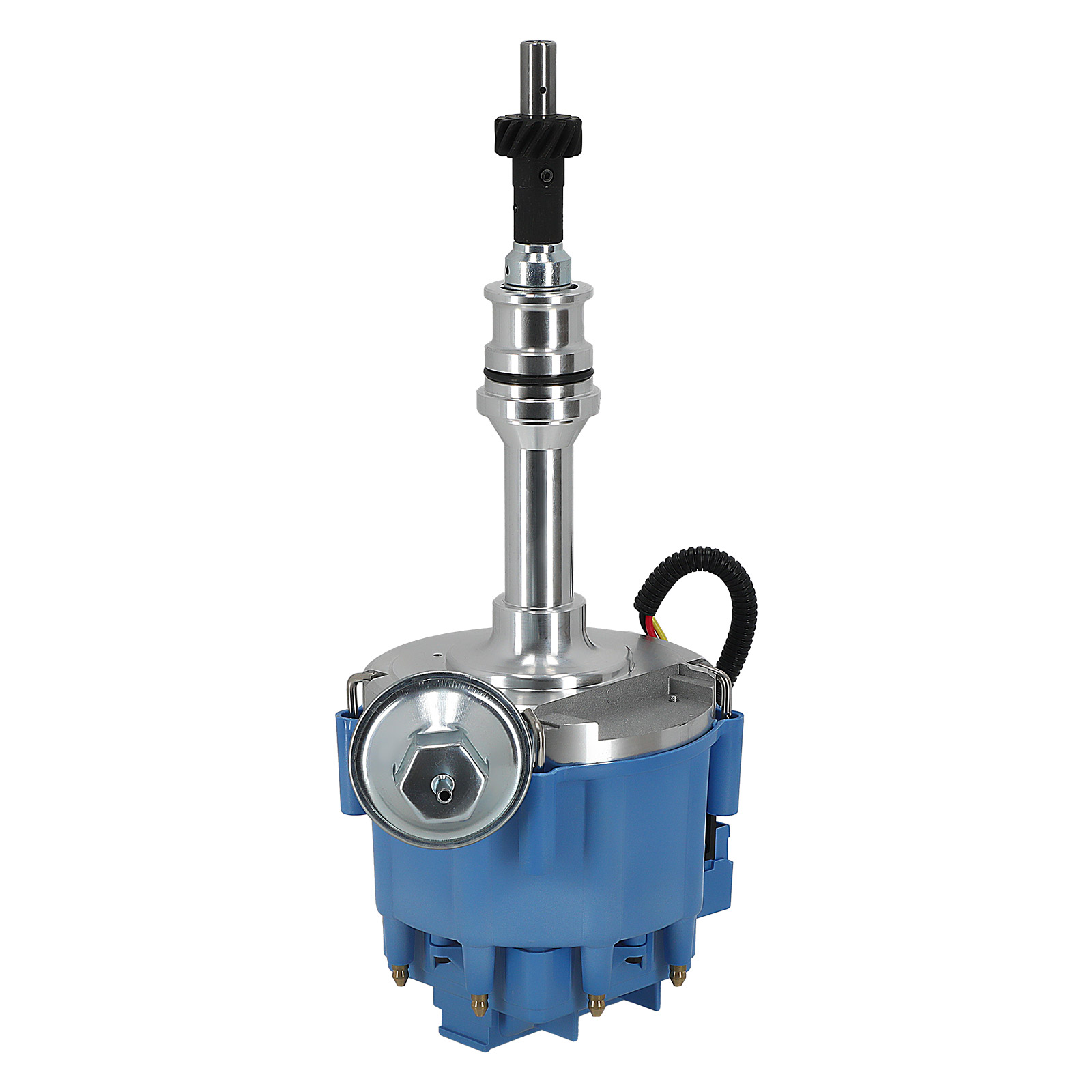 HEI Blue Cap Distributor 65K Coil compatible for Ford Windsor Small Block 351W