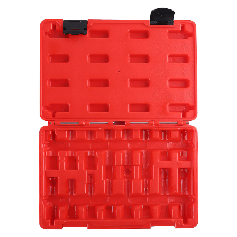 16pcs Locking Lug Nut Master Key Set Wheel Lock Tire Lug Removal SKT Tool Kit US