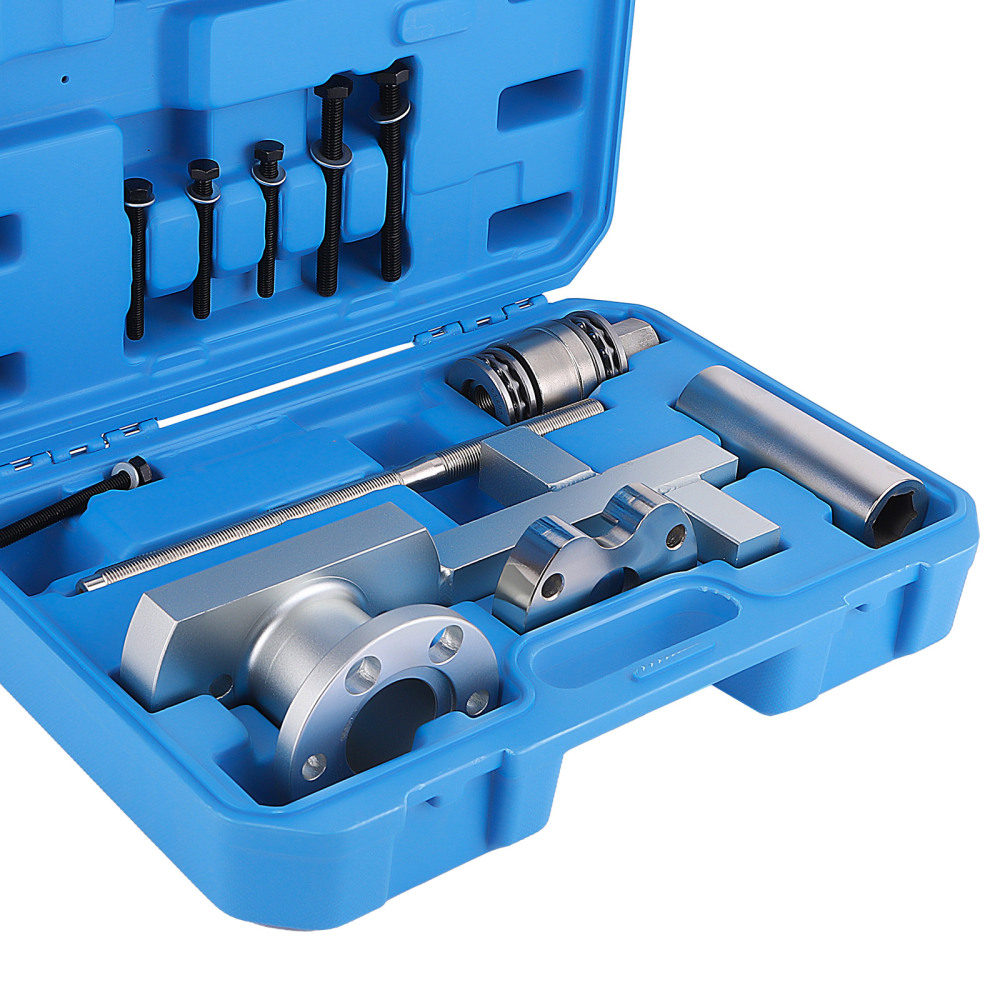 Crankshaft Pulley Removal Install Tool compatible for Land Rover Jaguar 3.0 V6, 5.0 compatible for V8