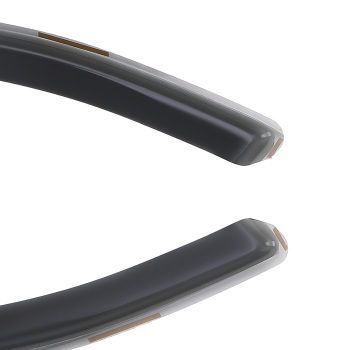 Wind Deflectors 4pc Tinted compatible for BMW 3 Series F30 2012-2018 4 Door Saloon