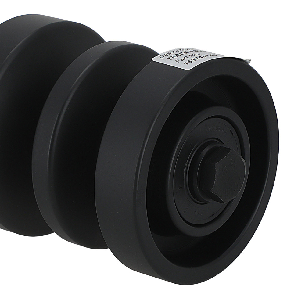 Track Lower Roller for Vermeer S725TX S800TX S925TX 50Mn Steel Black 163749140