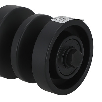 Track Lower Roller for Vermeer S725TX S800TX S925TX 50Mn Steel Black 163749140
