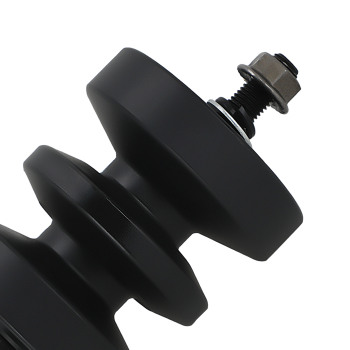 Track Lower Roller for Vermeer S725TX S800TX S925TX 50Mn Steel Black 163749140