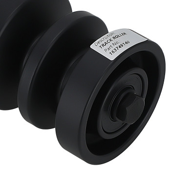 Track Lower Roller for Vermeer S725TX S800TX S925TX 50Mn Steel Black 163749140
