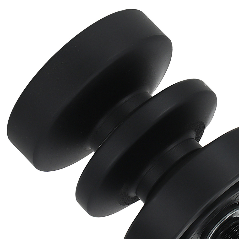 Track Lower Roller for Vermeer S725TX S800TX S925TX 50Mn Steel Black 163749140