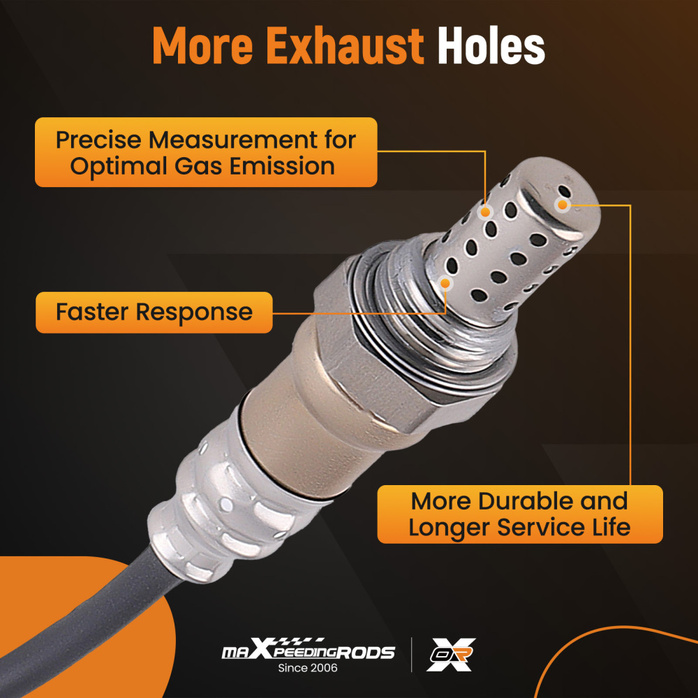 Set of 4 O2 Sensors compatible for Chevrolet Express 1500/2500 4.3L 03-07 234-4285 234-4651