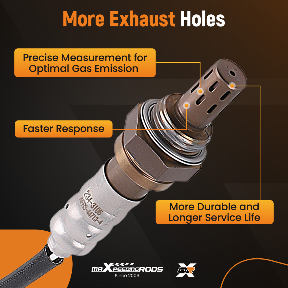 Set of 4 O2 Sensors compatible for Infiniti QX4/Compatible for Nissan Pathfinder 3.5L V6 2001-03 234-3106