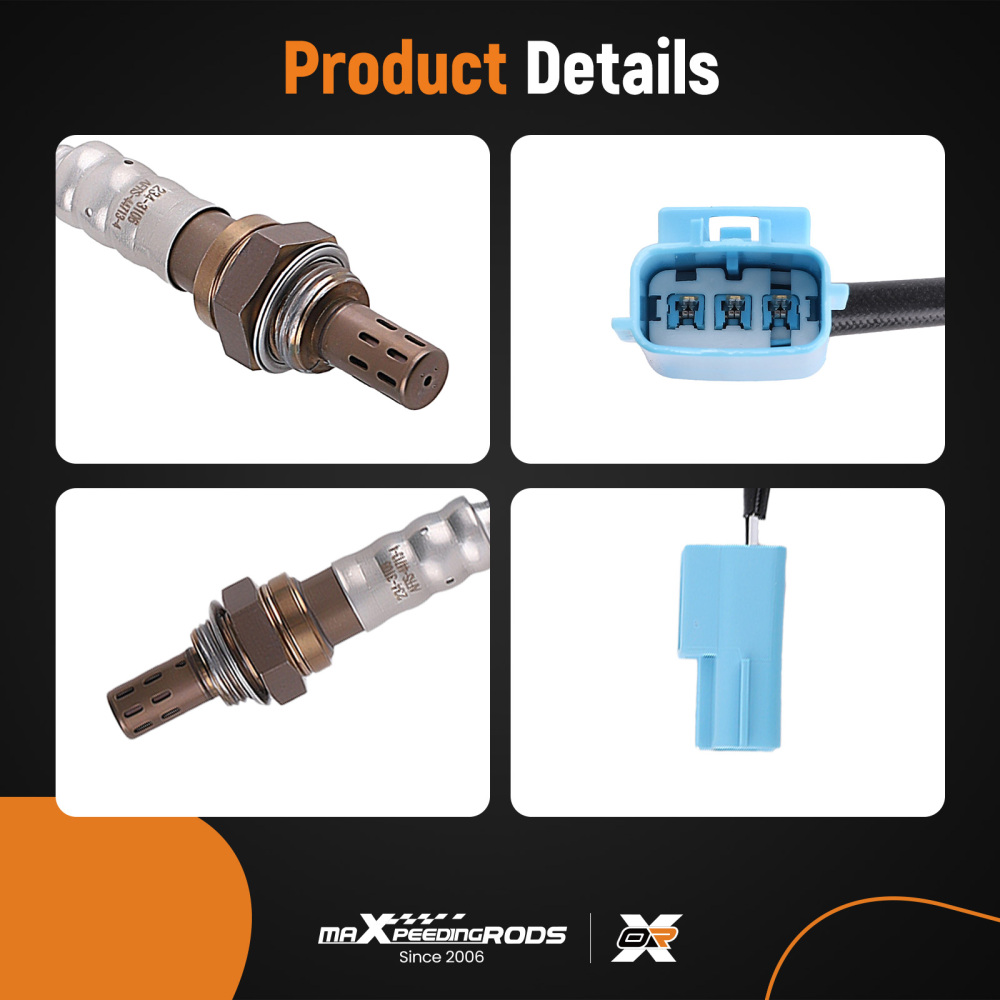 Set of 4 O2 Sensors compatible for Infiniti QX4/Compatible for Nissan Pathfinder 3.5L V6 2001-03 234-3106