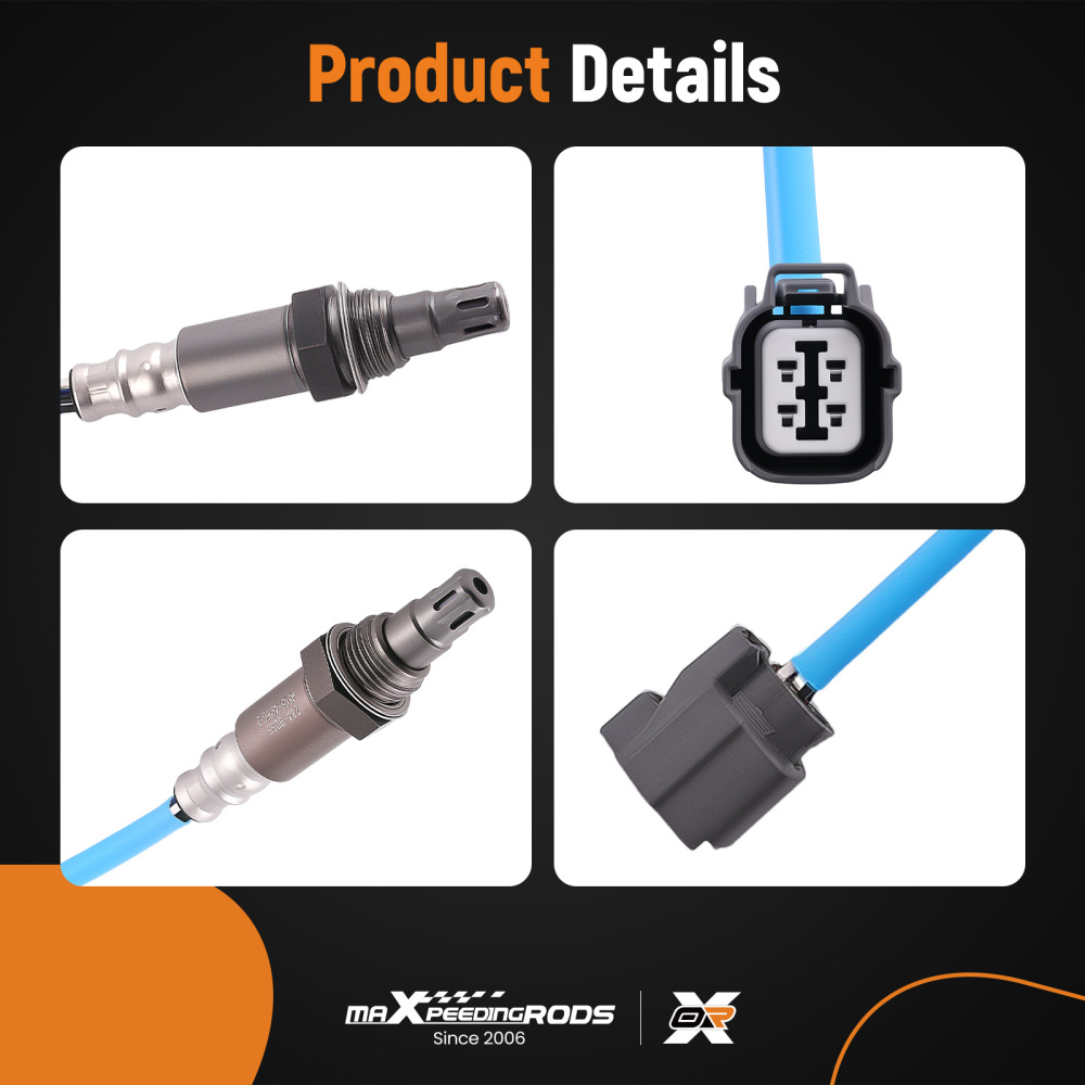 2PC O2 Oxygen Sensor Upstream+Downstream compatible for Acura TSX 2.4L L4 2004-08 234-9066