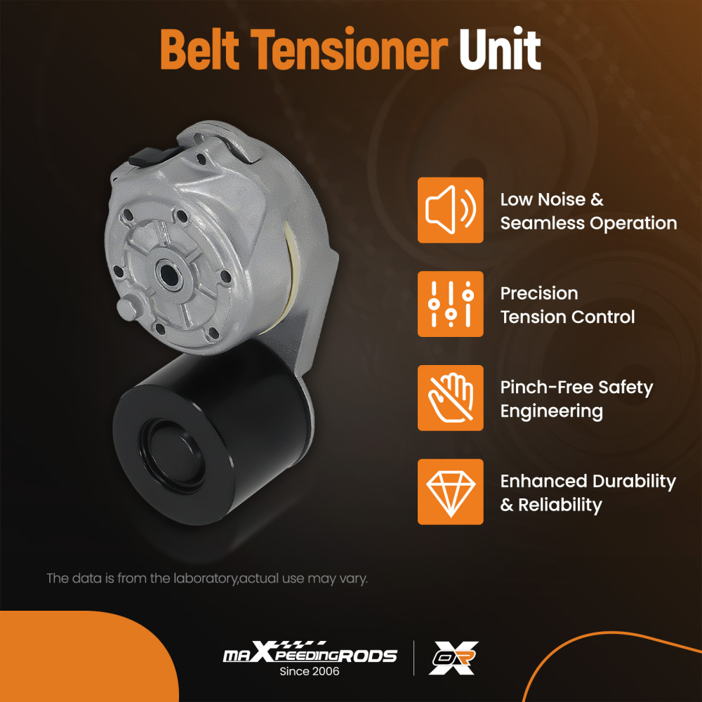 Belt TensionerPulley compatible for Cummins ISX QSX compatible for Volvo VNL VNM compatible for Freightliner FS65