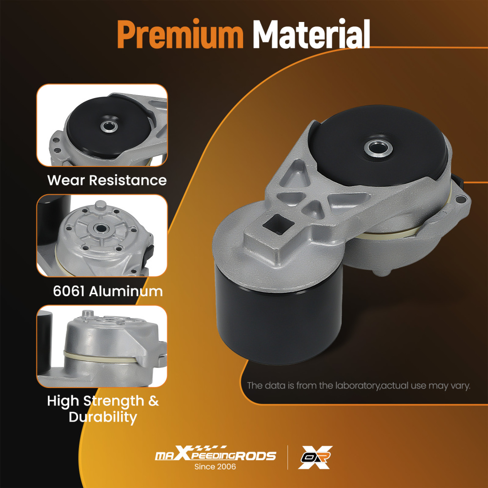 Belt TensionerPulley compatible for Cummins ISX QSX compatible for Volvo VNL VNM compatible for Freightliner FS65