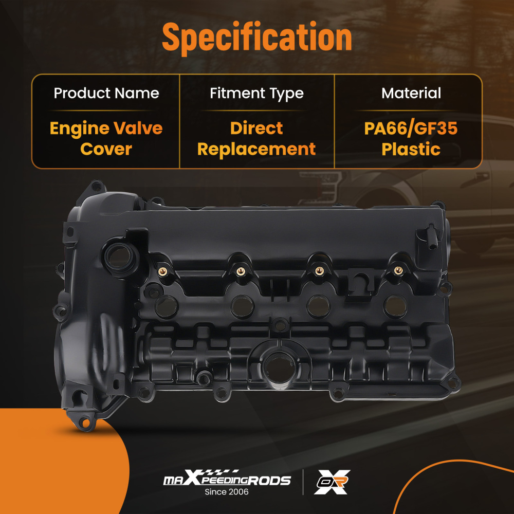 Engine Cover with Gasket compatible for Mazda 6 2.5L 2014-2020 PY0110210A