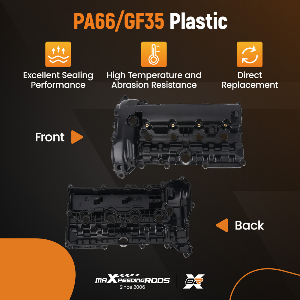 Engine Cover with Gasket compatible for Mazda 6 2.5L 2014-2020 PY0110210A