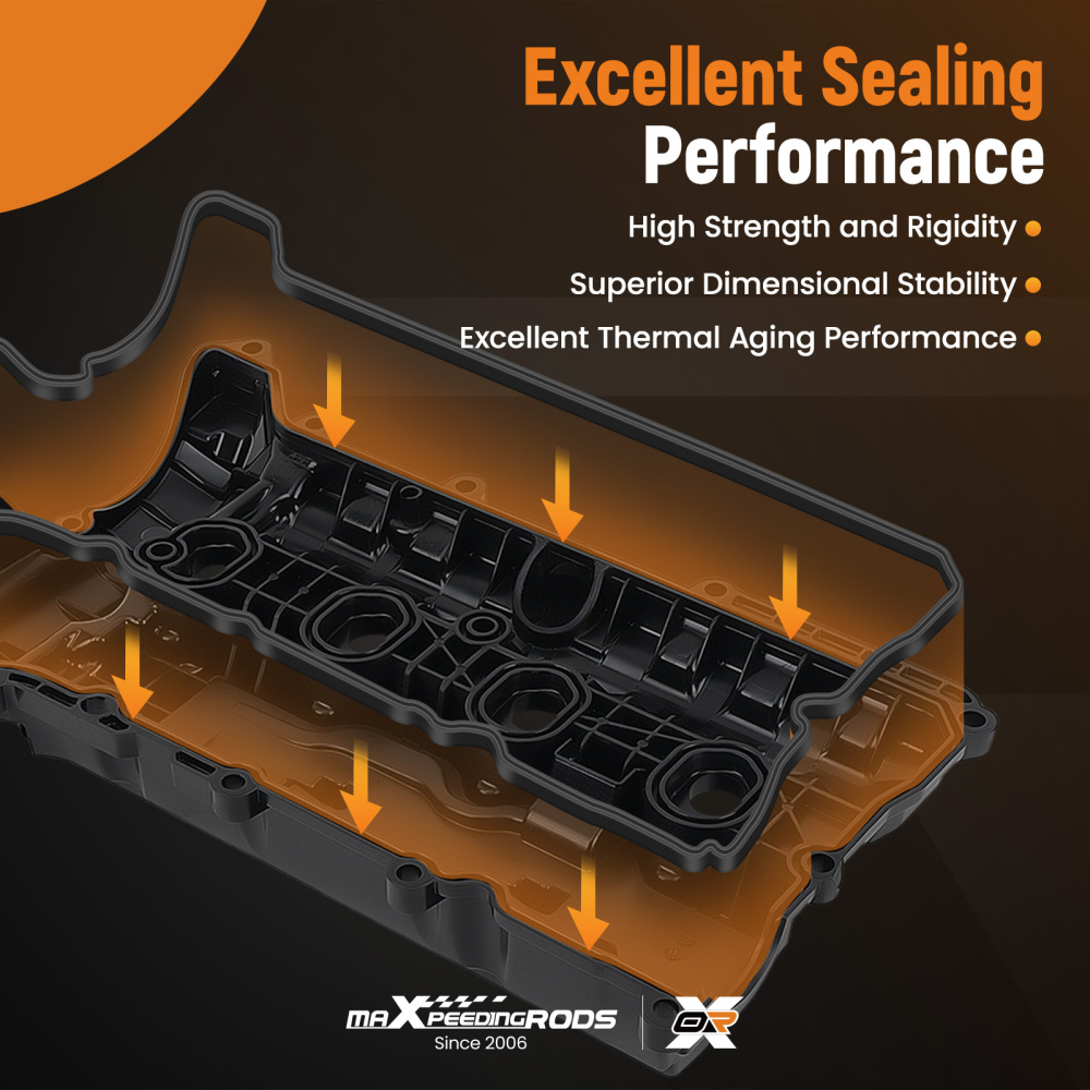 Engine Cover with Gasket compatible for Mazda 6 2.5L 2014-2020 PY0110210A