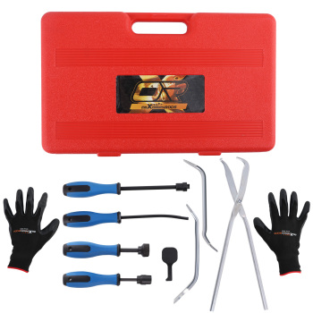 Car Drum Brake Tool Set Brake Repair Spring Removal Installer Adjusting Spoon