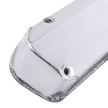 Tall Valve Covers compatible for Ford 289 302 351W SBF V8 Polished Aluminum w/ Long Bolts