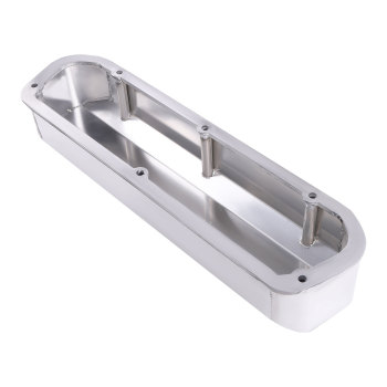 Tall Valve Covers compatible for Ford 289 302 351W SBF V8 Polished Aluminum w/ Long Bolts