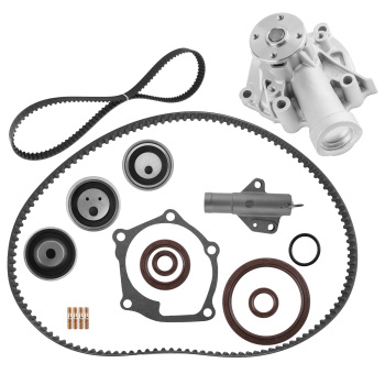 Timing Belt Kit Water Pump compatible for Mitsubishi Eclipse 2.4L SOHC 2006-2009 TCKWP332