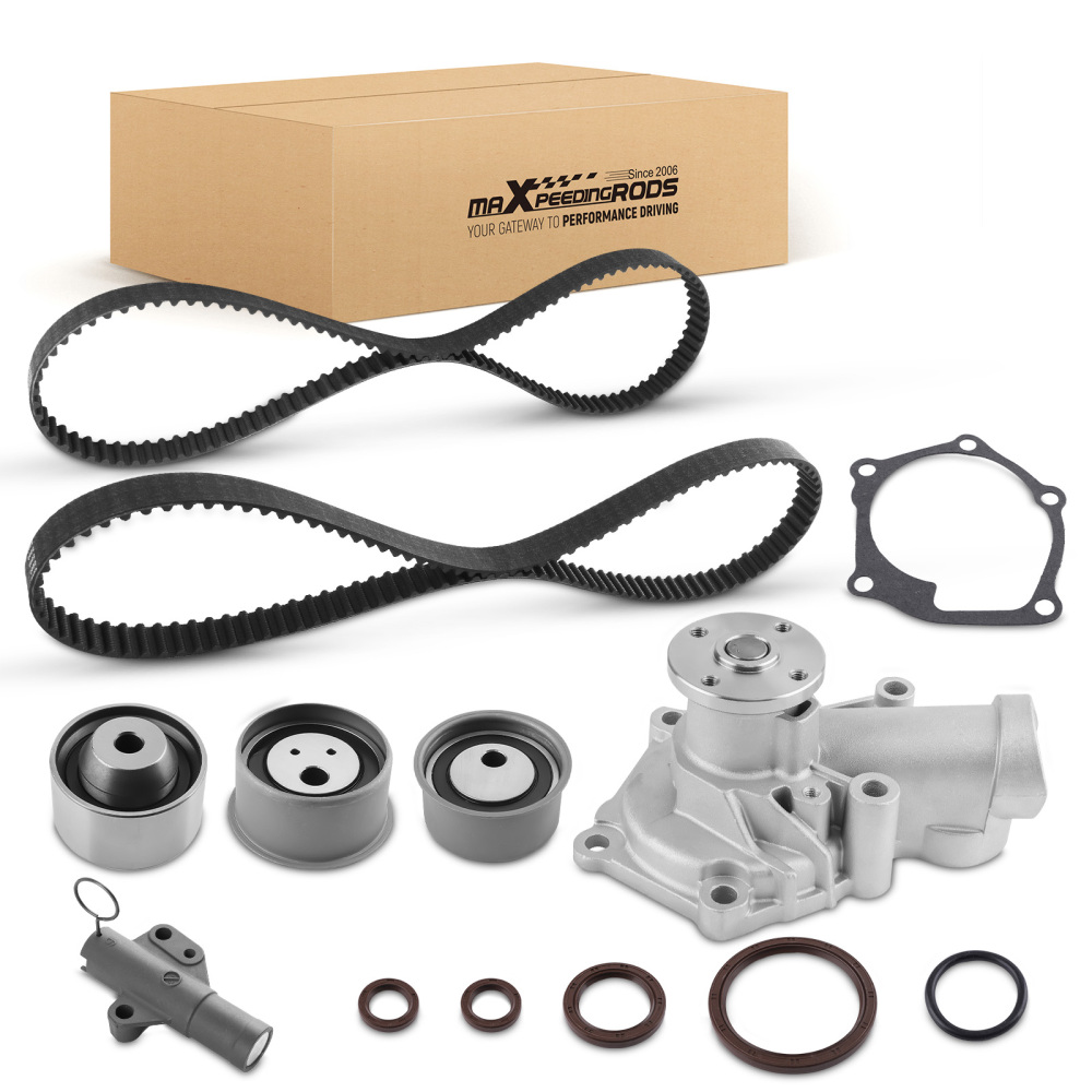Timing Belt Kit Water Pump compatible for Mitsubishi Eclipse 2.4L SOHC 2006-2009 TCKWP332